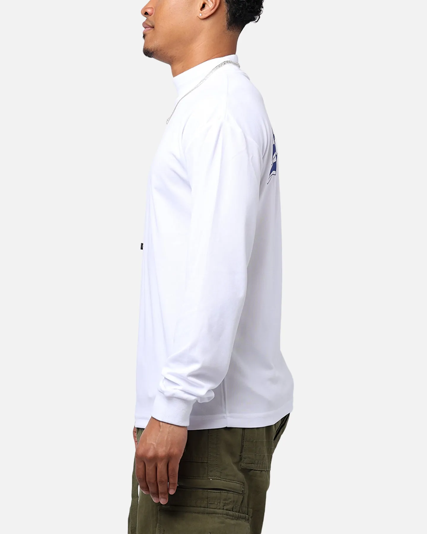 Students Golf Host Long Sleeve Mock Neck T-Shirt White sold by Culture Kings product image thumbnail 5