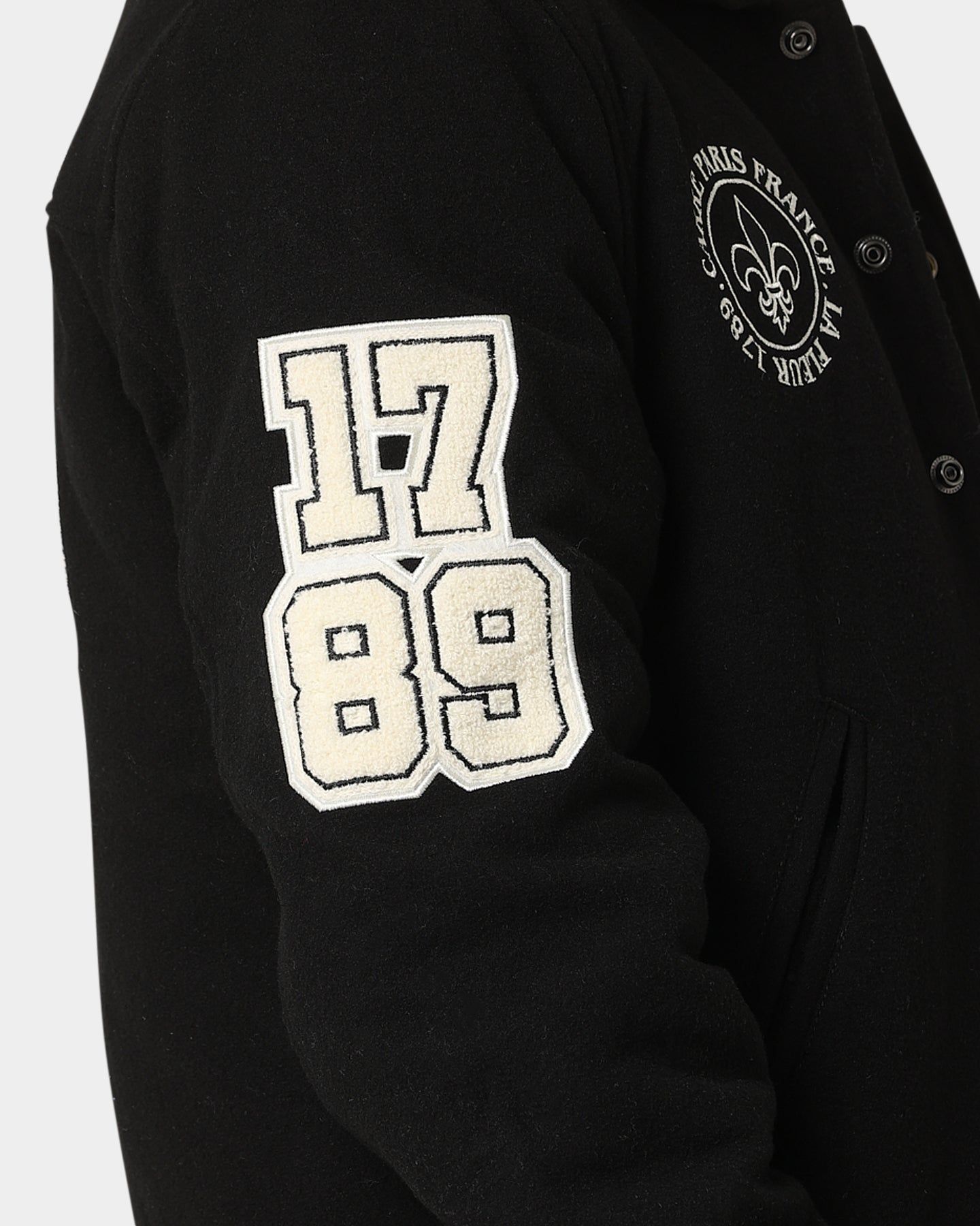 Carre Class Varsity Jacket Black sold by Culture Kings product image thumbnail 8