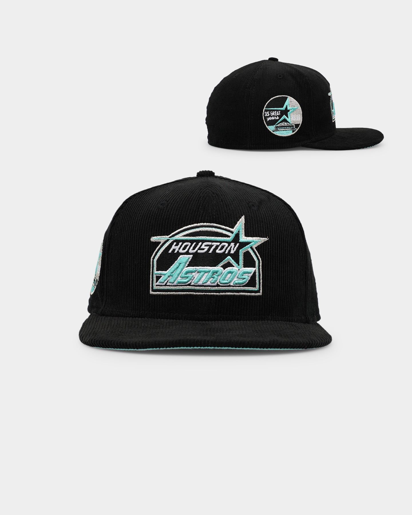 New Era Houston Astros 'Black Cord Blue Tint' 59FIFTY Fitted Black sold by Culture Kings