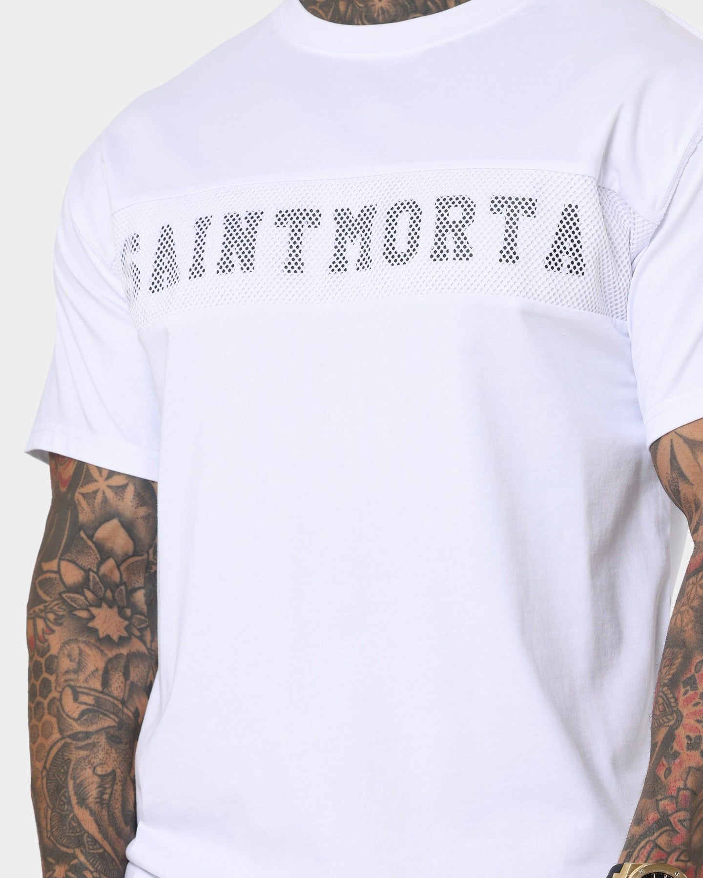 Saint Morta Offside T-Shirt White/Black sold by Culture Kings product image thumbnail 3