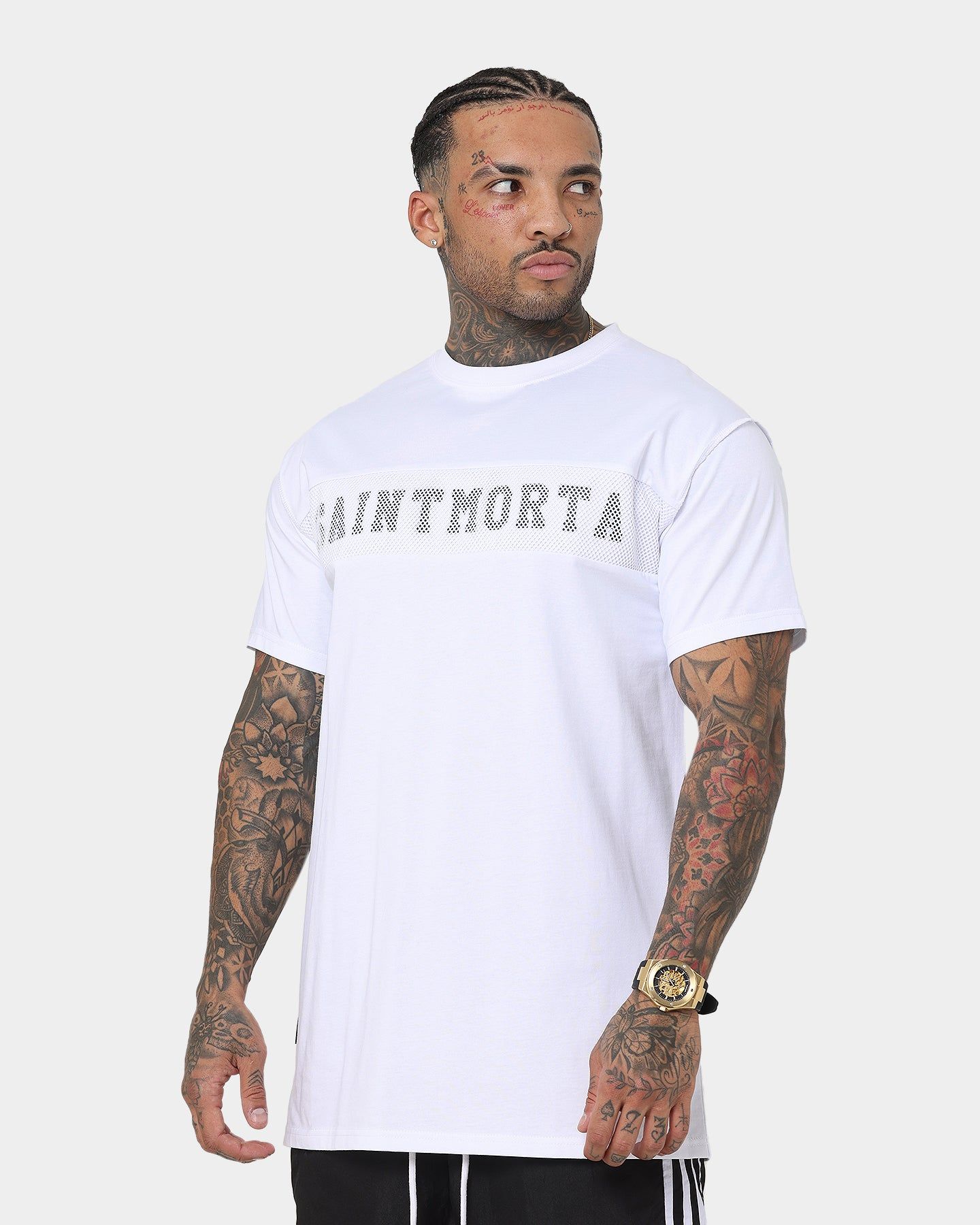 Saint Morta Offside T-Shirt White/Black sold by Culture Kings