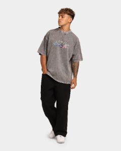 Loiter Forbidden Washed T-Shirt Vintage Black sold by Culture Kings