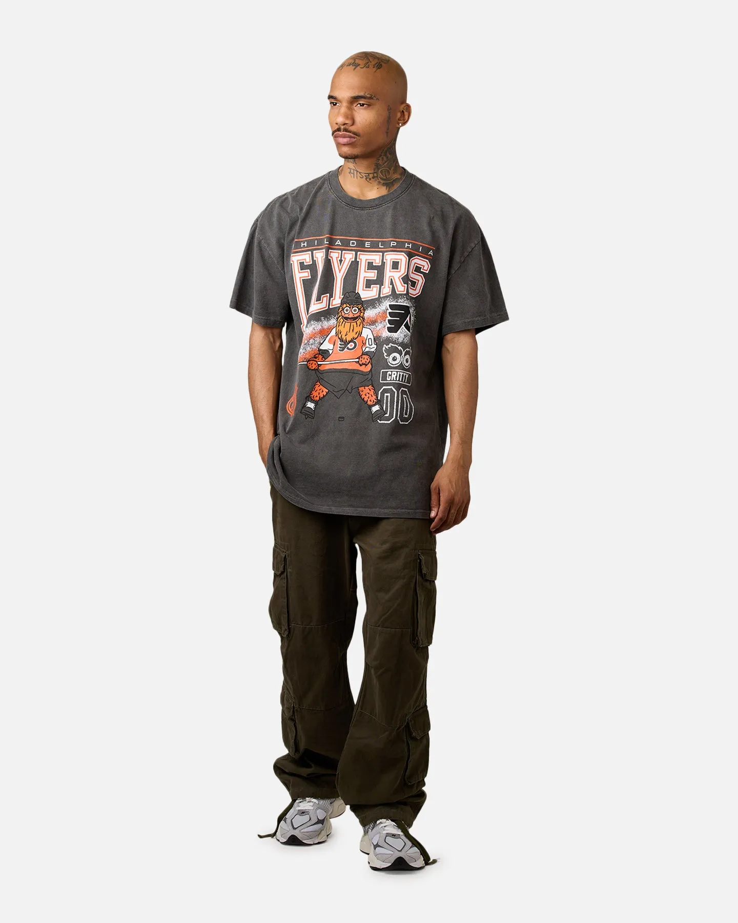 Culture Kings Philadelphia Flyers Mascot Heavyweight T-Shirt Black Wash sold by Culture Kings product image thumbnail 3