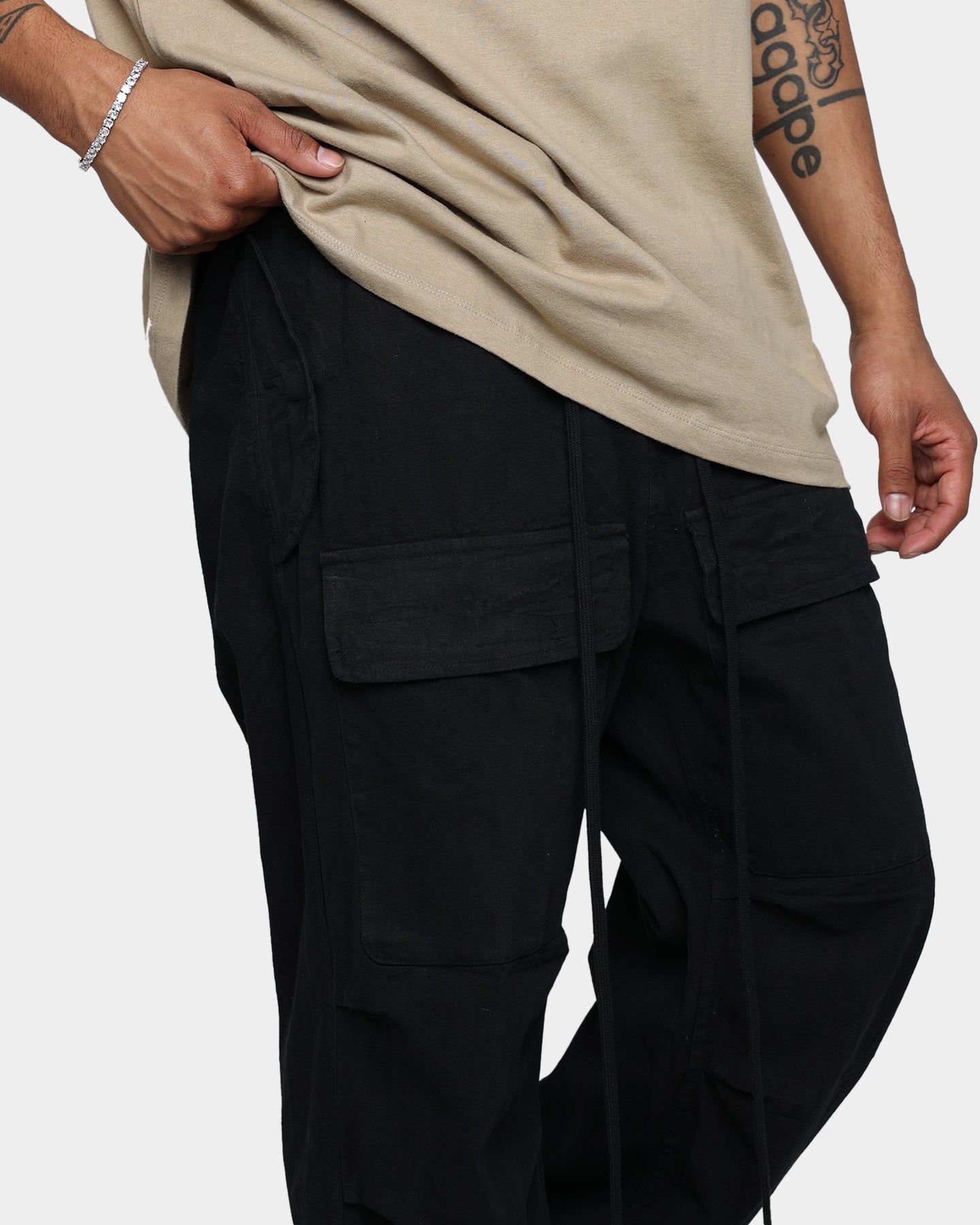 MNML Utility Cargo Pants Black sold by Culture Kings product image thumbnail 5