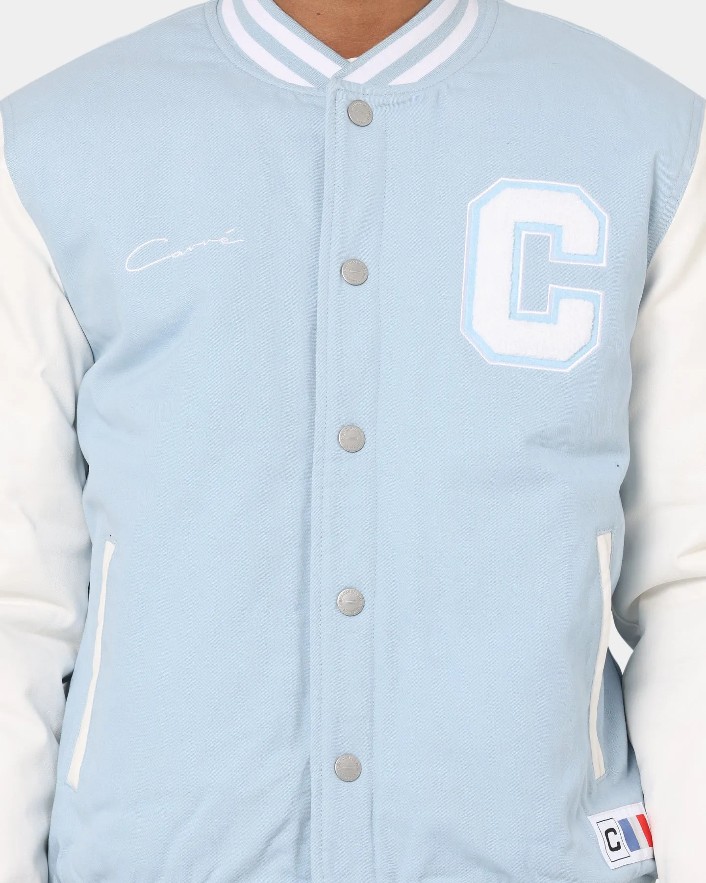 Carre MVP Varsity Jacket Light Blue/White sold by Culture Kings product image thumbnail 5