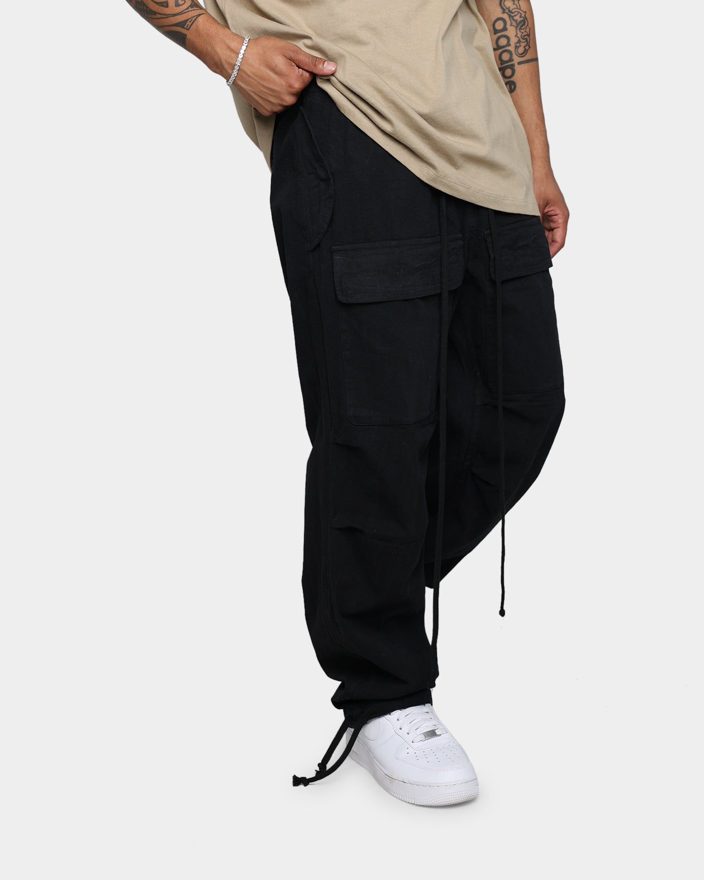MNML Utility Cargo Pants Black sold by Culture Kings product image thumbnail 3