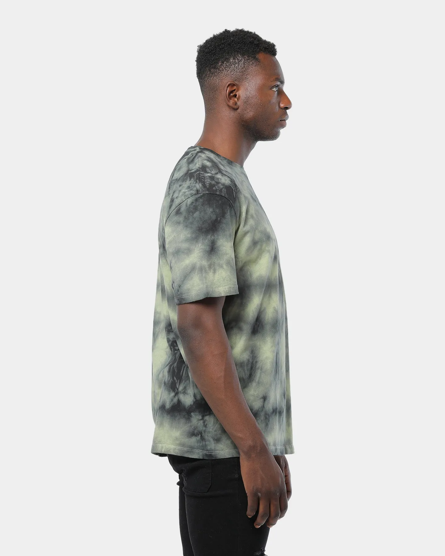 Criminal Damage Splash Tie Dye Tee Fluro Yellow sold by Culture Kings product image thumbnail 3