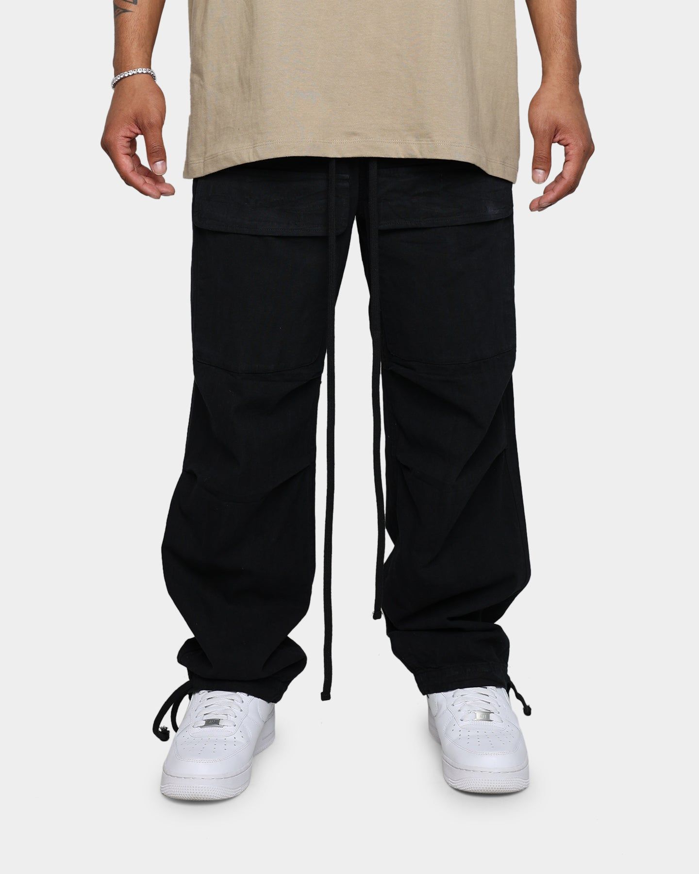 MNML Utility Cargo Pants Black sold by Culture Kings
