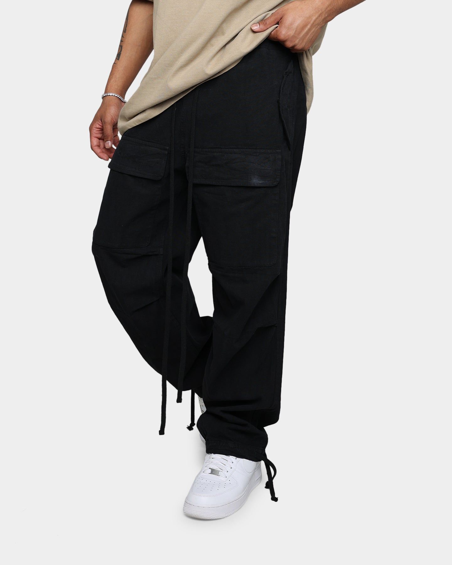 MNML Utility Cargo Pants Black sold by Culture Kings product image thumbnail 4
