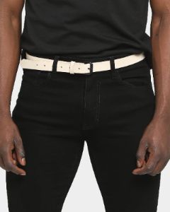 Saint Morta Men's Skinny Belt Bone sold by Culture Kings