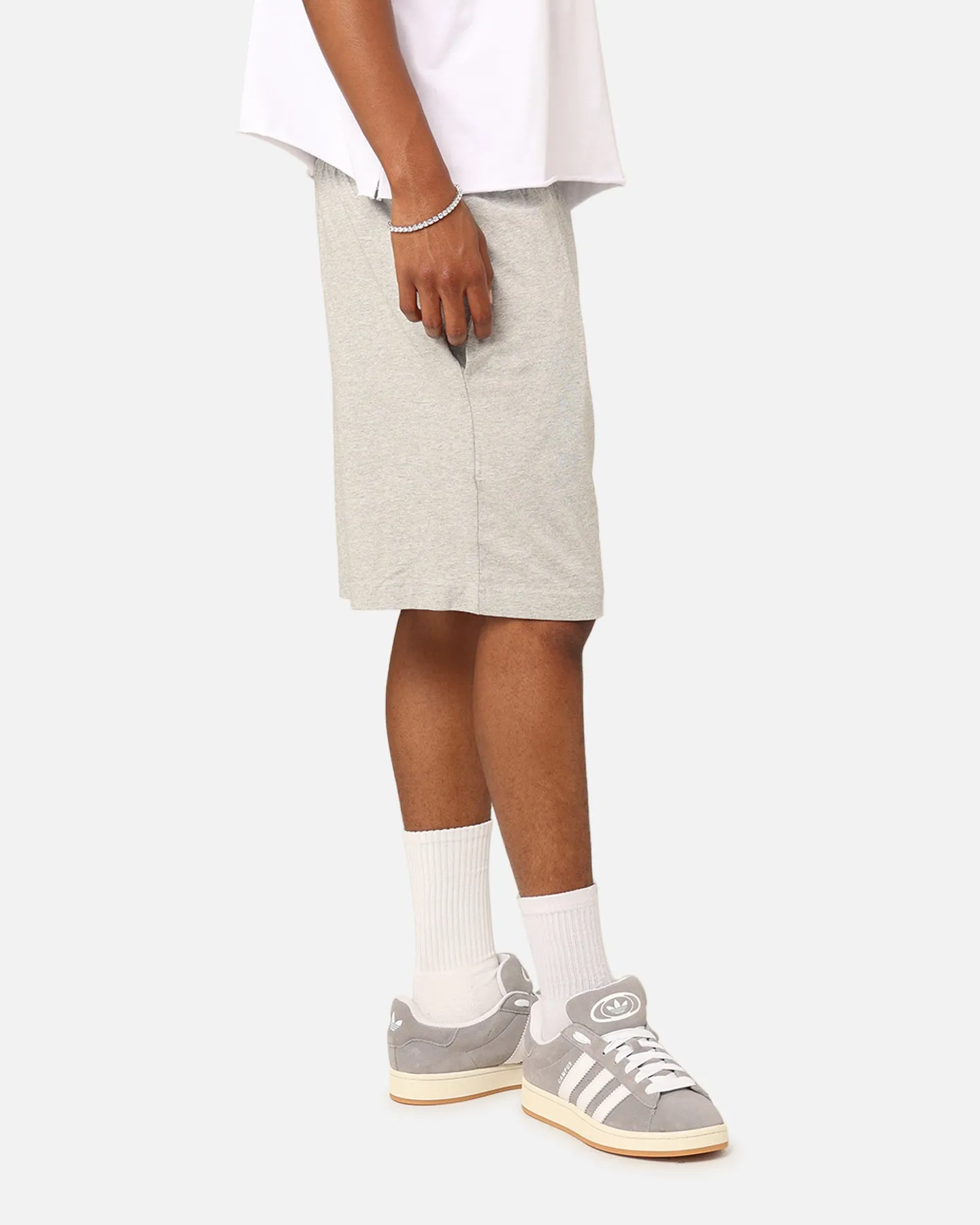 Champion Script Jersey Shorts Oxford Heather sold by Culture Kings product image thumbnail 5