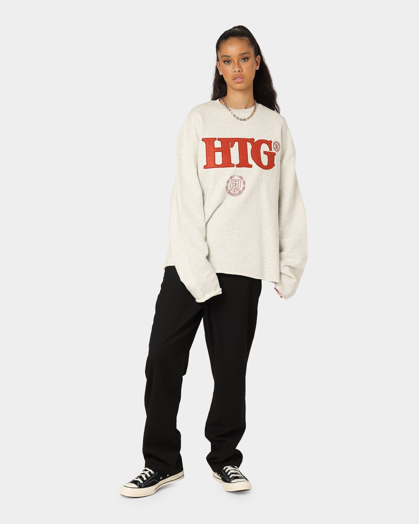 Honor The Gift Studio Crewneck Oatmeal sold by Culture Kings product image thumbnail 2