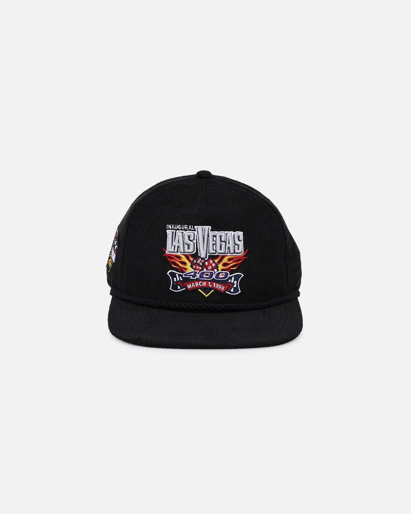 New Era Nascar Las Vegas 'Nascar Sponsor Golfer Collection' Corduroy Golfer Snapback Black sold by Culture Kings