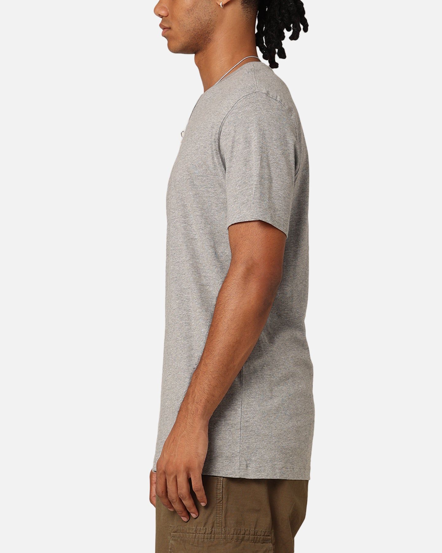 Goat Crew Blank T-Shirt Grey Heather sold by Culture Kings product image thumbnail 5