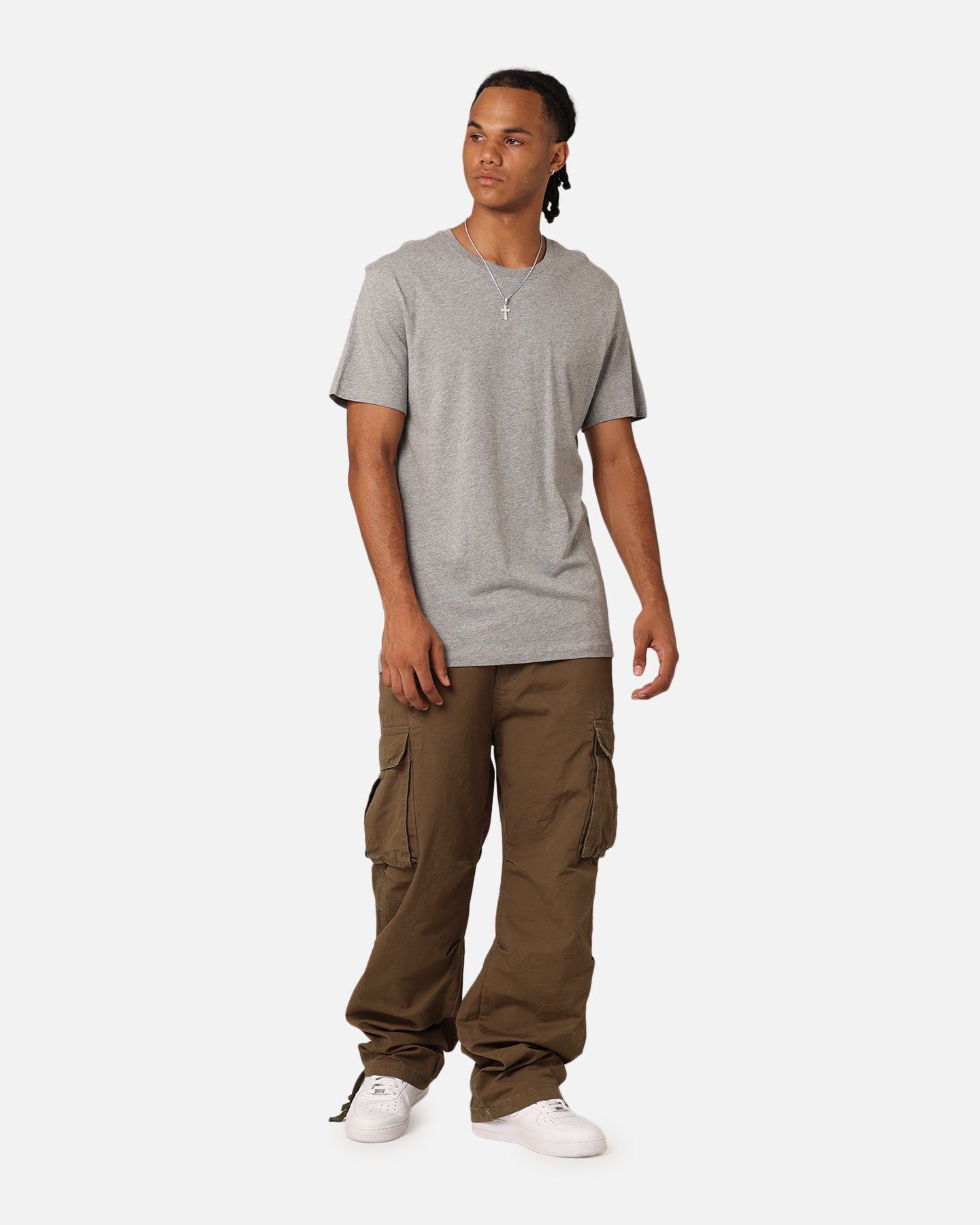 Goat Crew Blank T-Shirt Grey Heather sold by Culture Kings product image thumbnail 2