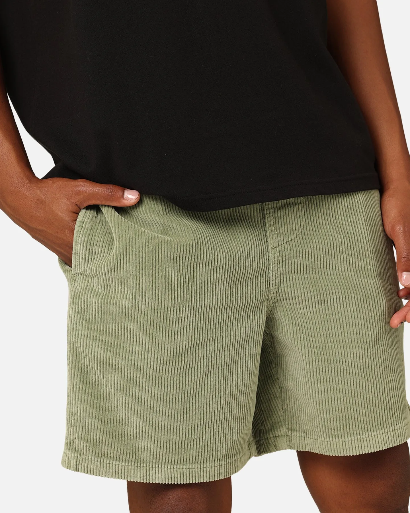 X-Large 91 Wide Corduroy Beach Shorts Pigment Artichoke sold by Culture Kings product image thumbnail 3