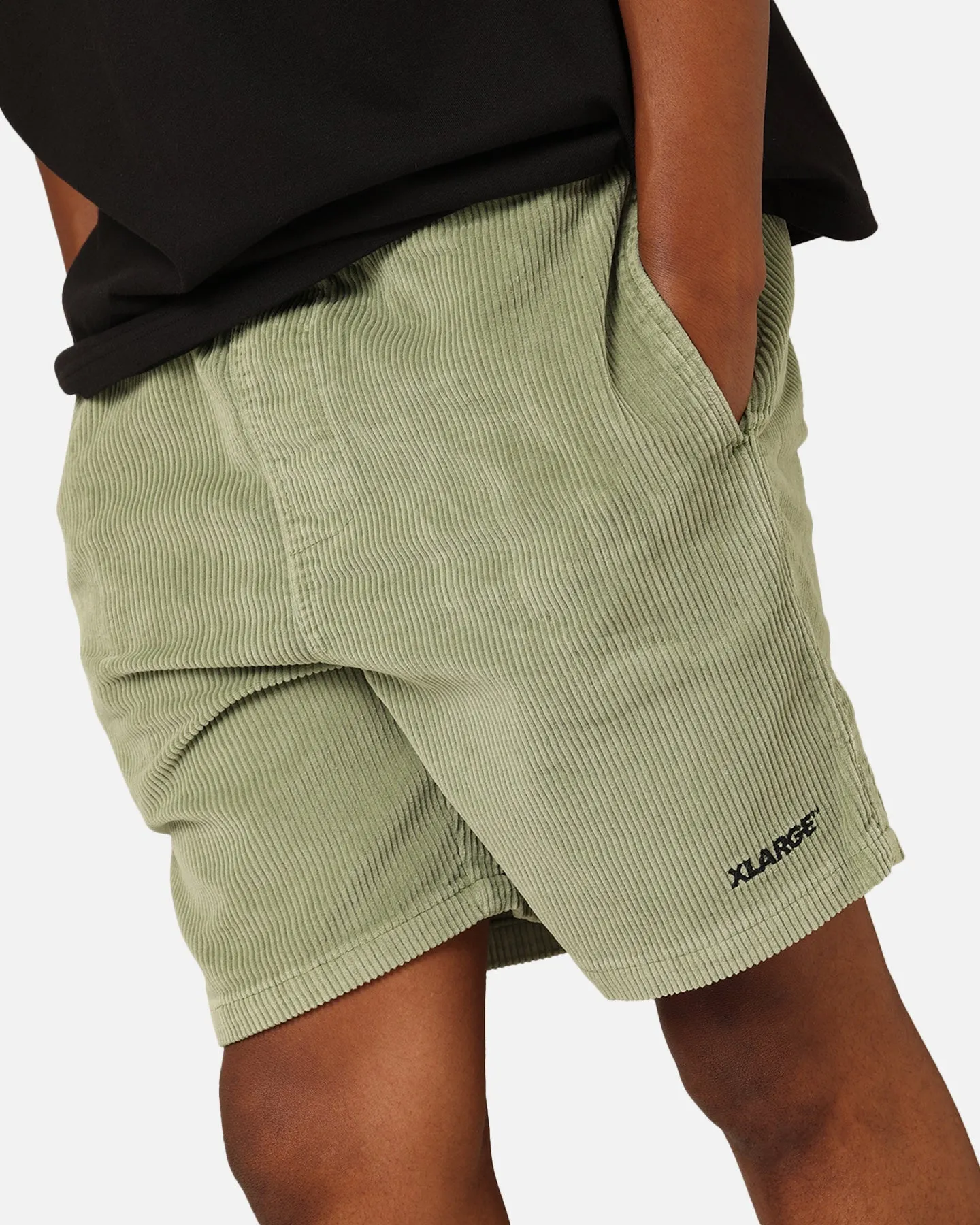 X-Large 91 Wide Corduroy Beach Shorts Pigment Artichoke sold by Culture Kings product image thumbnail 4