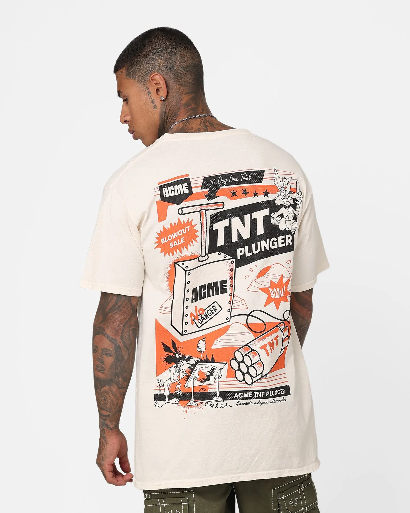 Goat Crew Acme TNT T-Shirt Off White sold by Culture Kings