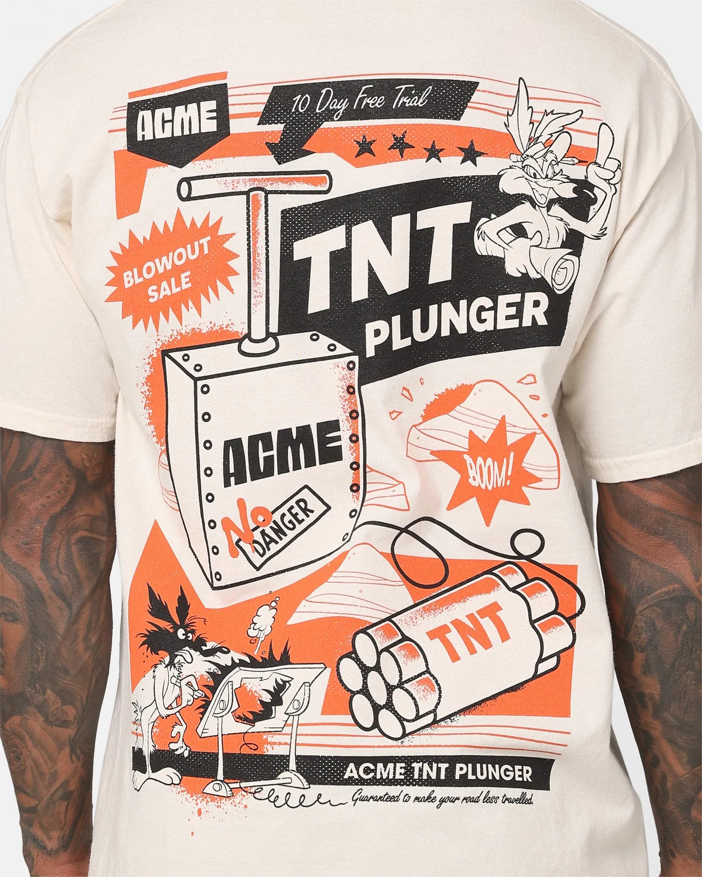 Goat Crew Acme TNT T-Shirt Off White sold by Culture Kings product image thumbnail 5