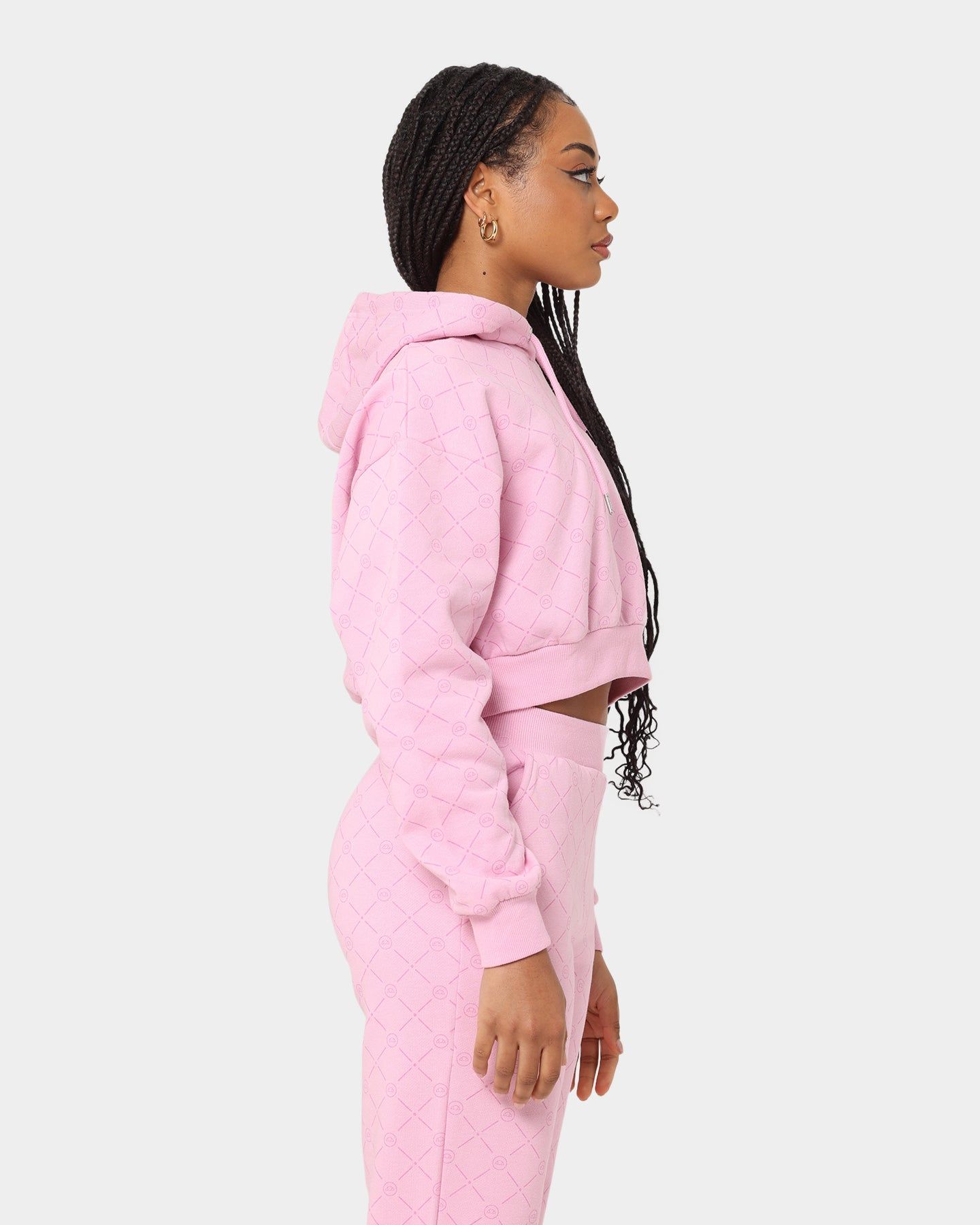 Ellesse Women's Marinell Crop Hoodie Light Pink sold by Culture Kings product image thumbnail 5