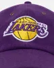 47 Brand Los Angeles Lakers Wooly Clean Up Strapback Purple sold by Culture Kings