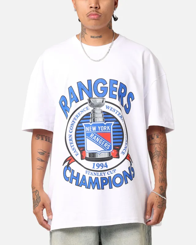 Culture Kings New York Rangers 1994 Cup Heavyweight T-Shirt White sold by Culture Kings