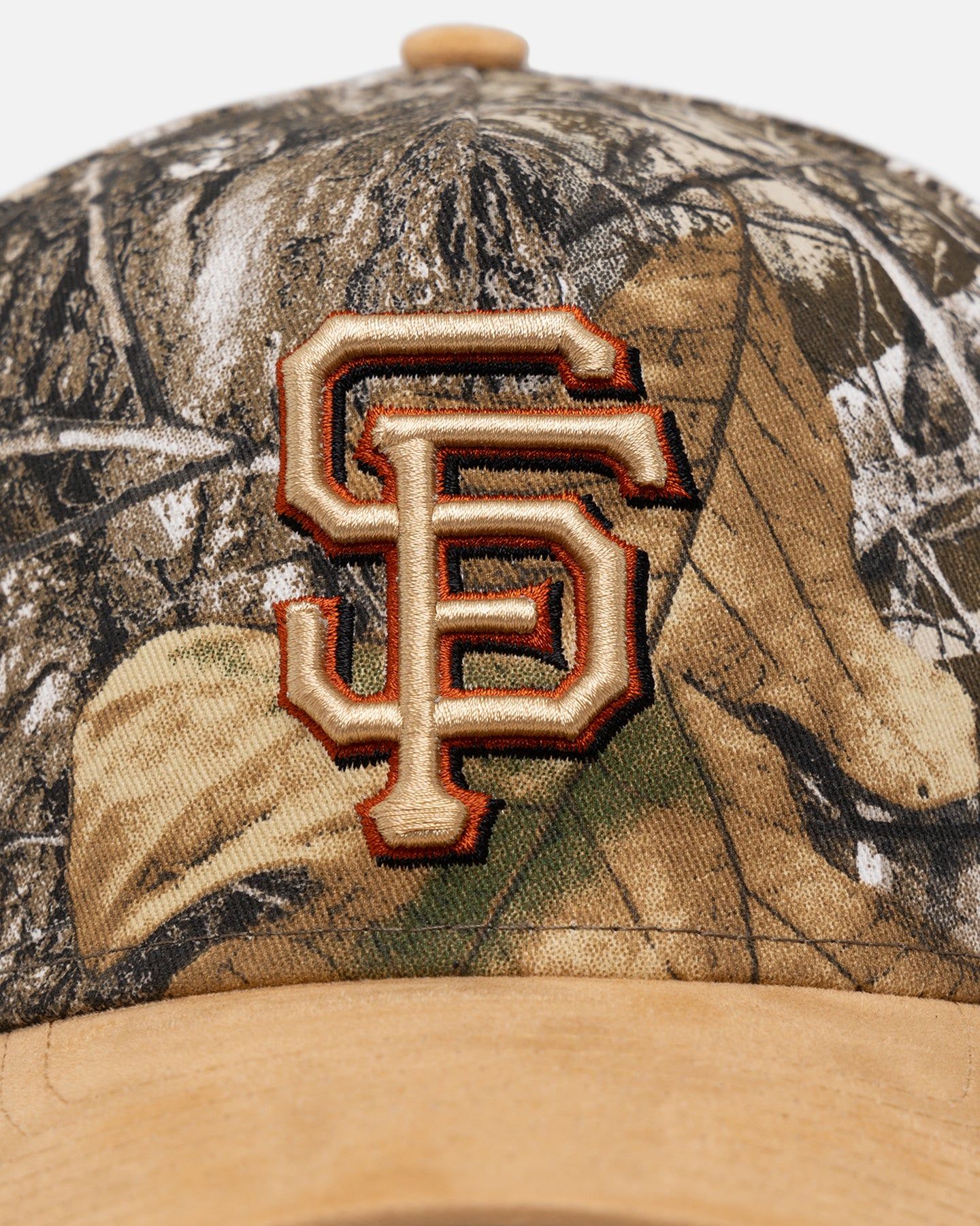New Era San Francisco Giants 'Real Tree Tan Suede' 9FORTY A-Frame Snapback Real Tree sold by Culture Kings product image thumbnail 5