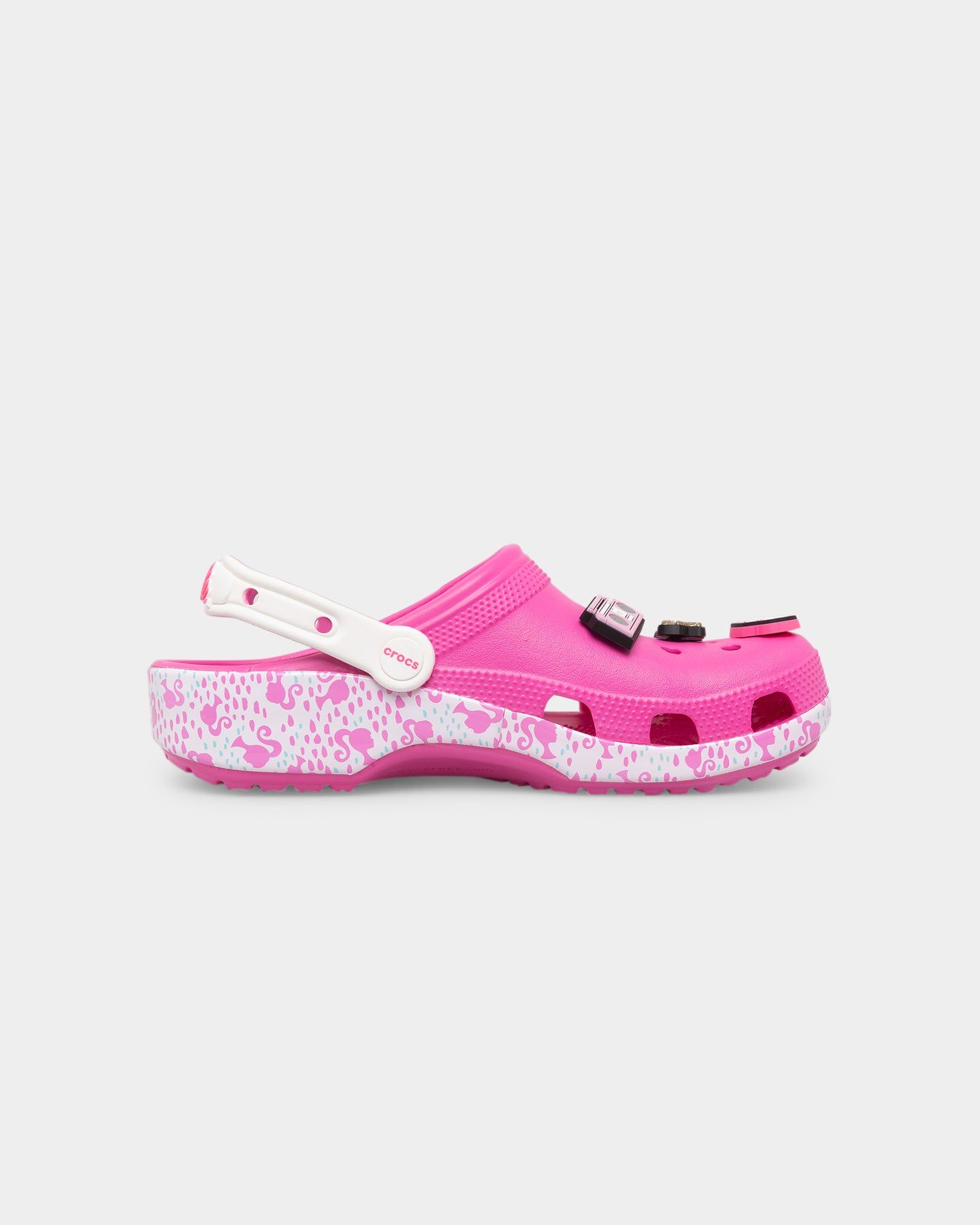 Crocs X Barbie Women's Barbie Classic Clog Electric Pink sold by Culture Kings product image thumbnail 4