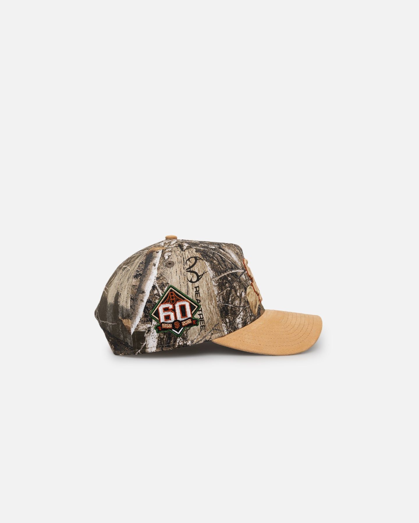 New Era San Francisco Giants 'Real Tree Tan Suede' 9FORTY A-Frame Snapback Real Tree sold by Culture Kings product image thumbnail 3