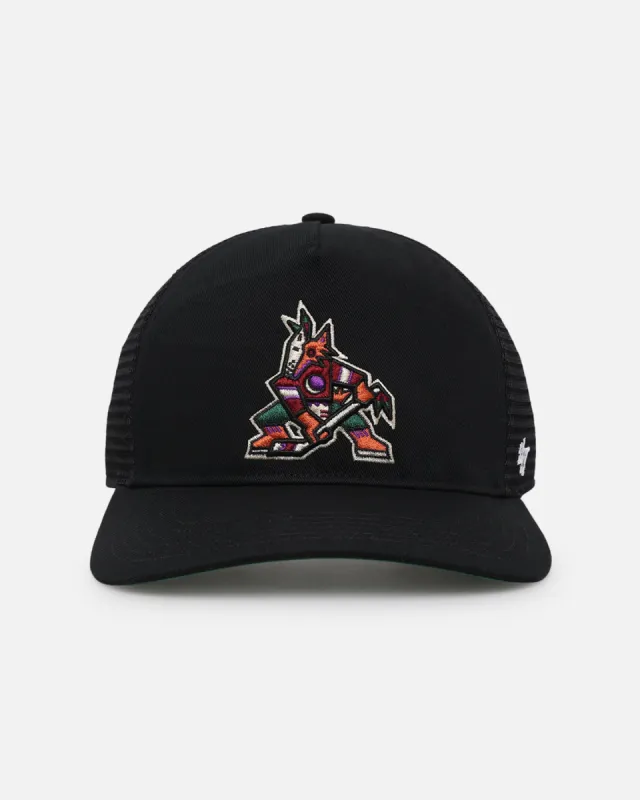 47 Brand Arizona Coyotes Mesh '47 Hitch Trucker Snapback Black/Team sold by Culture Kings
