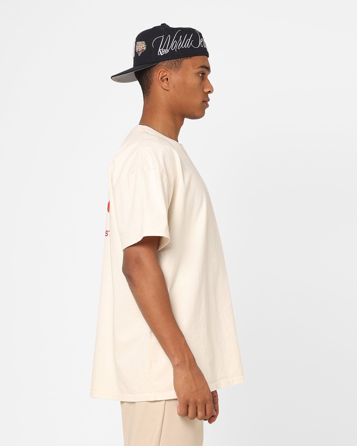 Carre Script T-Shirt Off White sold by Culture Kings product image thumbnail 6