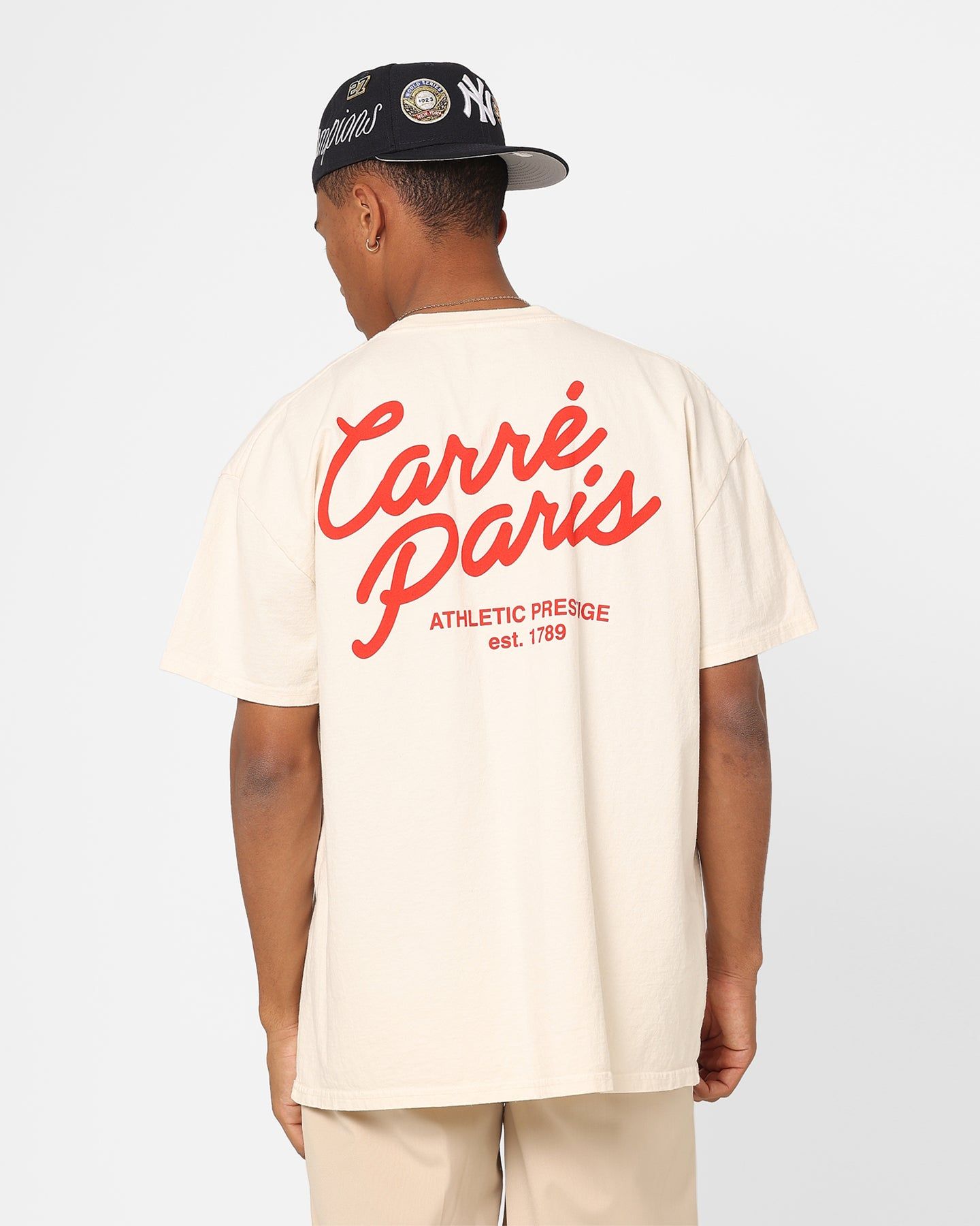 Carre Script T-Shirt Off White sold by Culture Kings