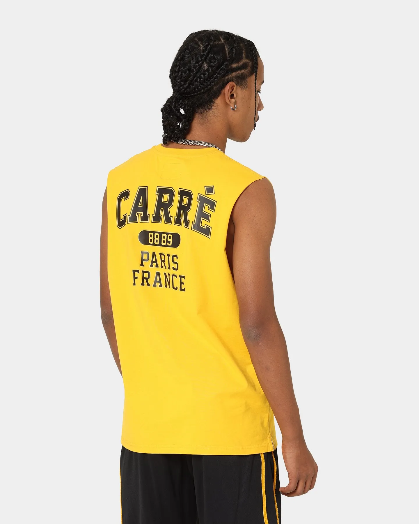 Carre Cours Muscle T-Shirt Yellow sold by Culture Kings