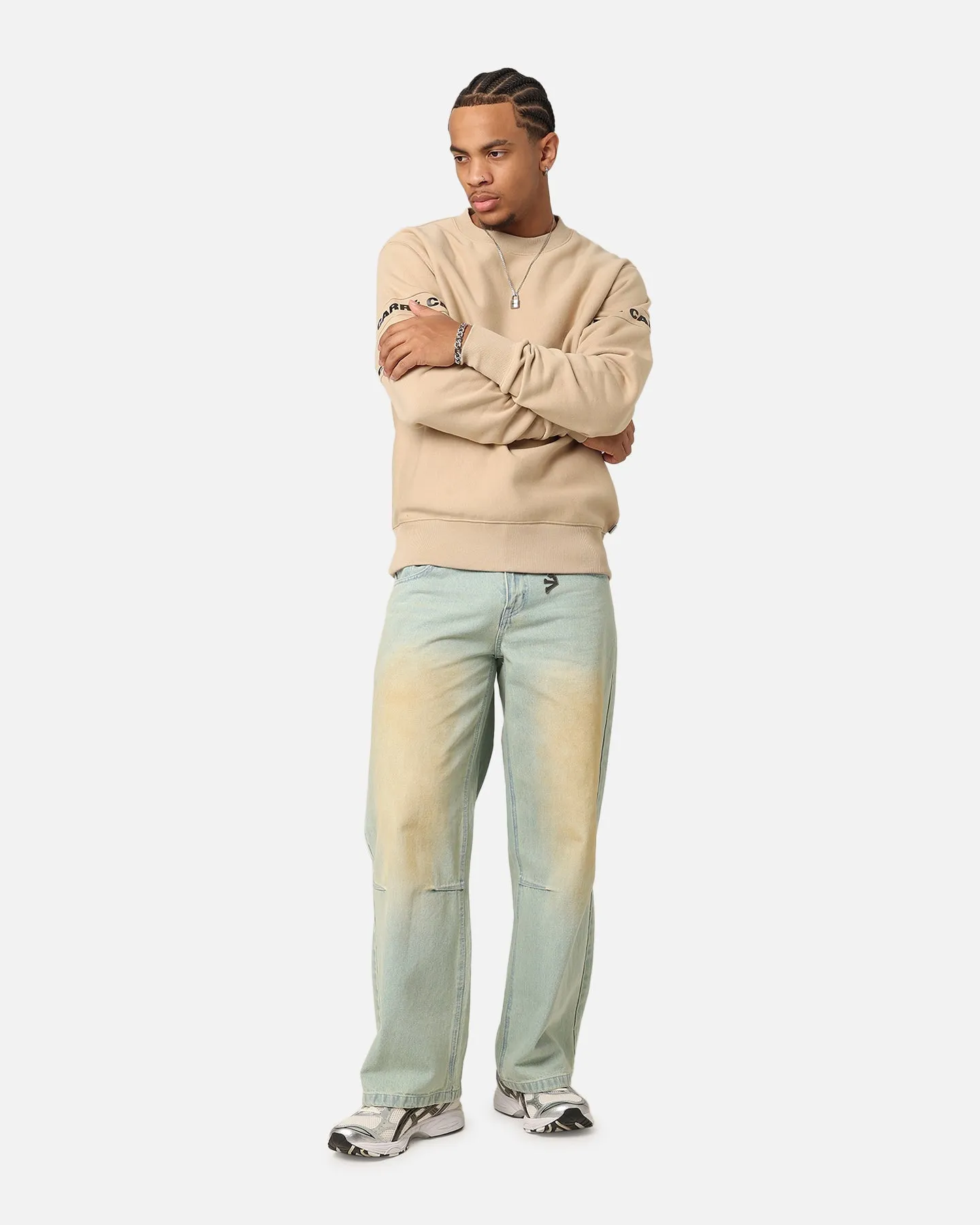 Carre La Manche 2.0 Crewneck Stone sold by Culture Kings product image thumbnail 2