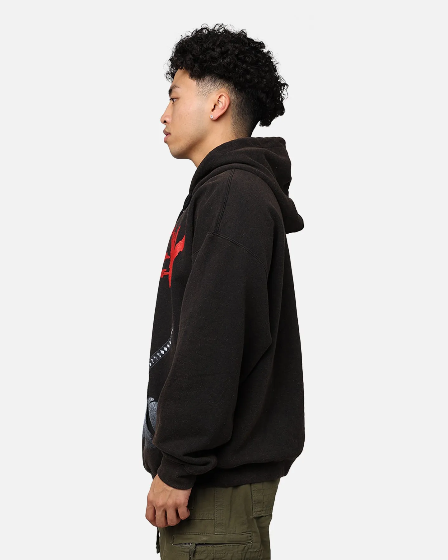 Goat Crew Crazed Vintage Hoodie Black Wash sold by Culture Kings product image thumbnail 5