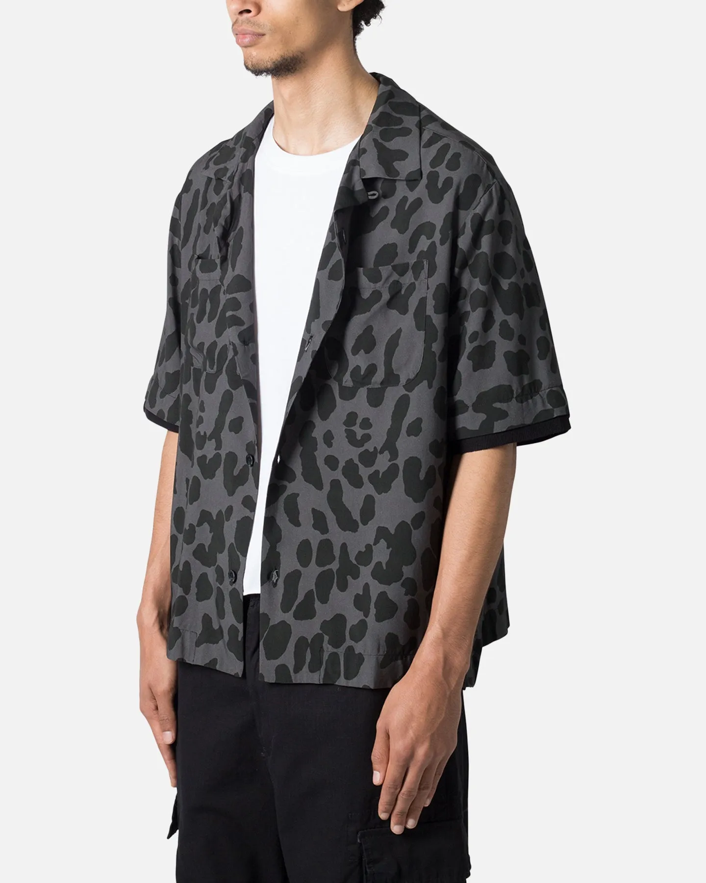 MNML Cheetah Cargo Shirt Black/Grey sold by Culture Kings product image thumbnail 2