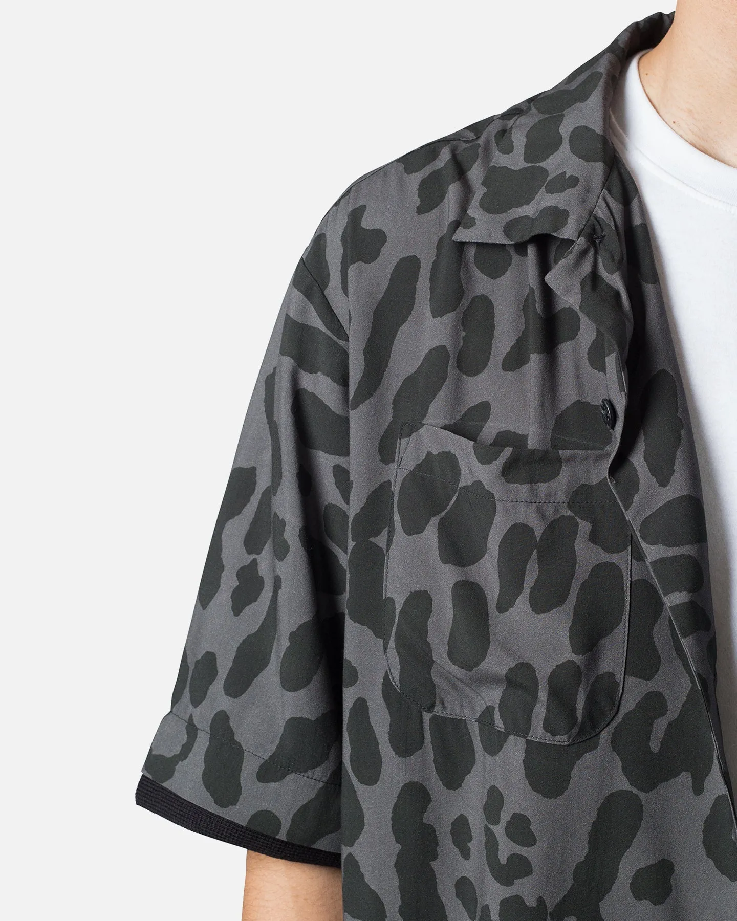 MNML Cheetah Cargo Shirt Black/Grey sold by Culture Kings product image thumbnail 5
