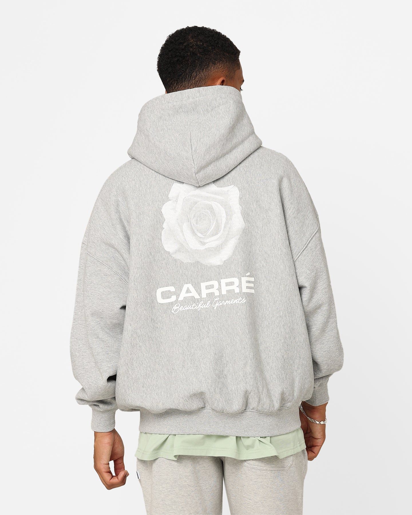 Carre RGB Oversized Hoodie Grey Marle sold by Culture Kings