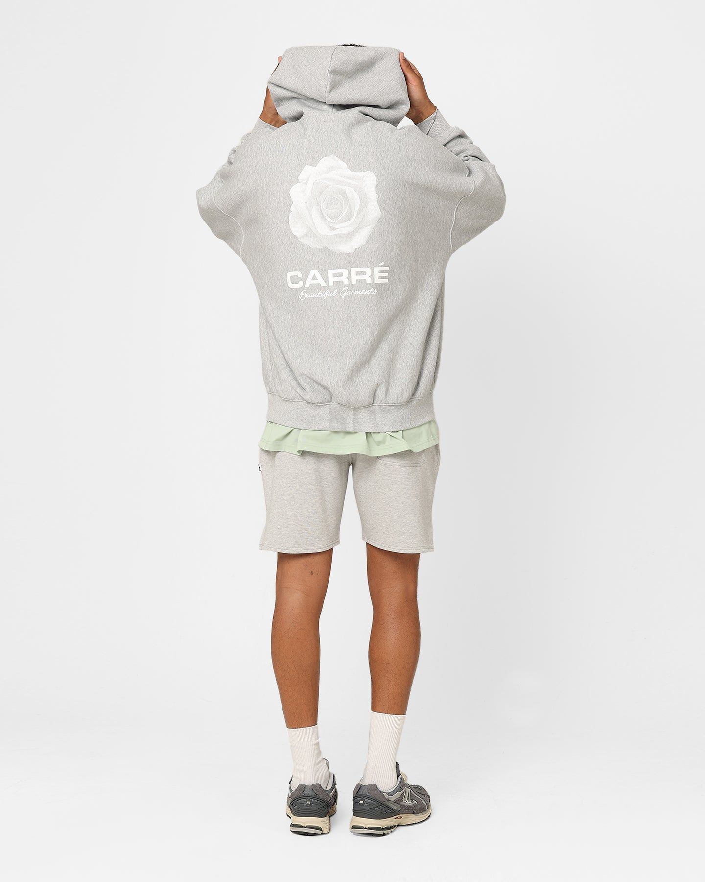 Carre RGB Oversized Hoodie Grey Marle sold by Culture Kings product image thumbnail 3