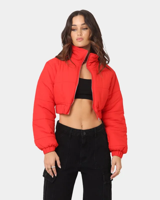 XXIII Women's Chelle Puffer Jacket Red made by Culture Kings