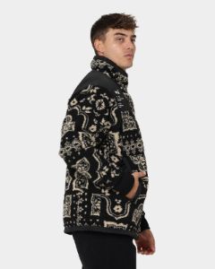 WNDRR Oubre Sherpa Jacket Black/White sold by Culture Kings