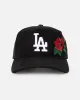 New Era Los Angeles Dodgers 'Corduroy Roses' Golfer Pre-Curved Snapback Black Corduroy/White sold by Culture Kings