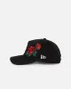 New Era Los Angeles Dodgers 'Corduroy Roses' Golfer Pre-Curved Snapback Black Corduroy/White sold by Culture Kings