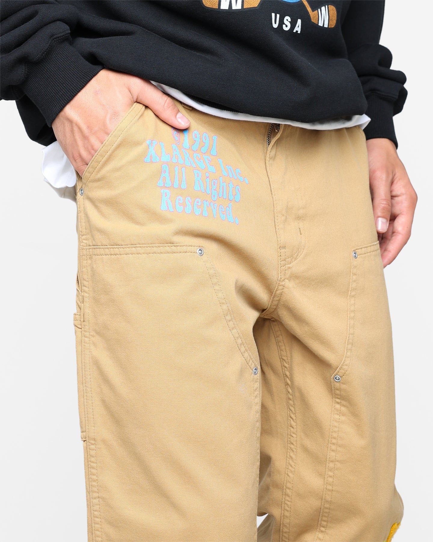 X-Large Daisy Double Knee Work Pants Khaki sold by Culture Kings product image thumbnail 5