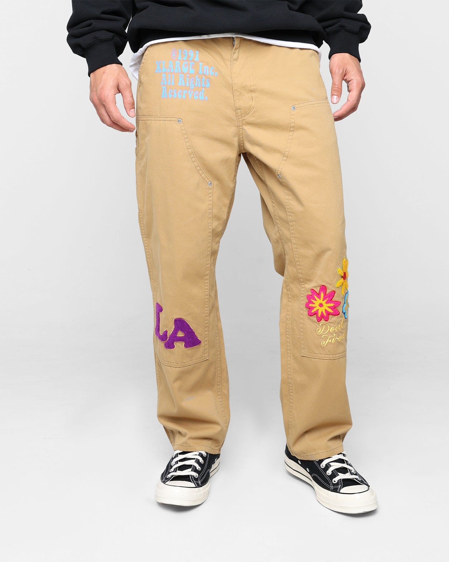 X-Large Daisy Double Knee Work Pants Khaki sold by Culture Kings