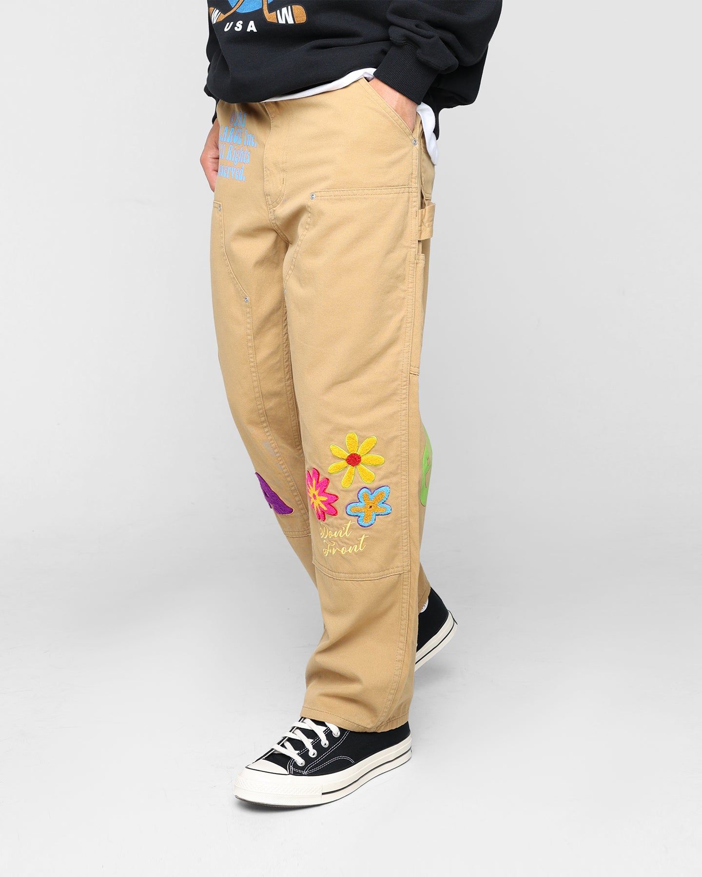 X-Large Daisy Double Knee Work Pants Khaki sold by Culture Kings product image thumbnail 4