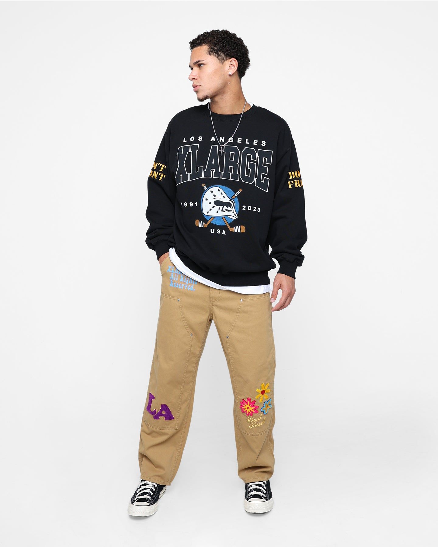 X-Large Daisy Double Knee Work Pants Khaki sold by Culture Kings product image thumbnail 2