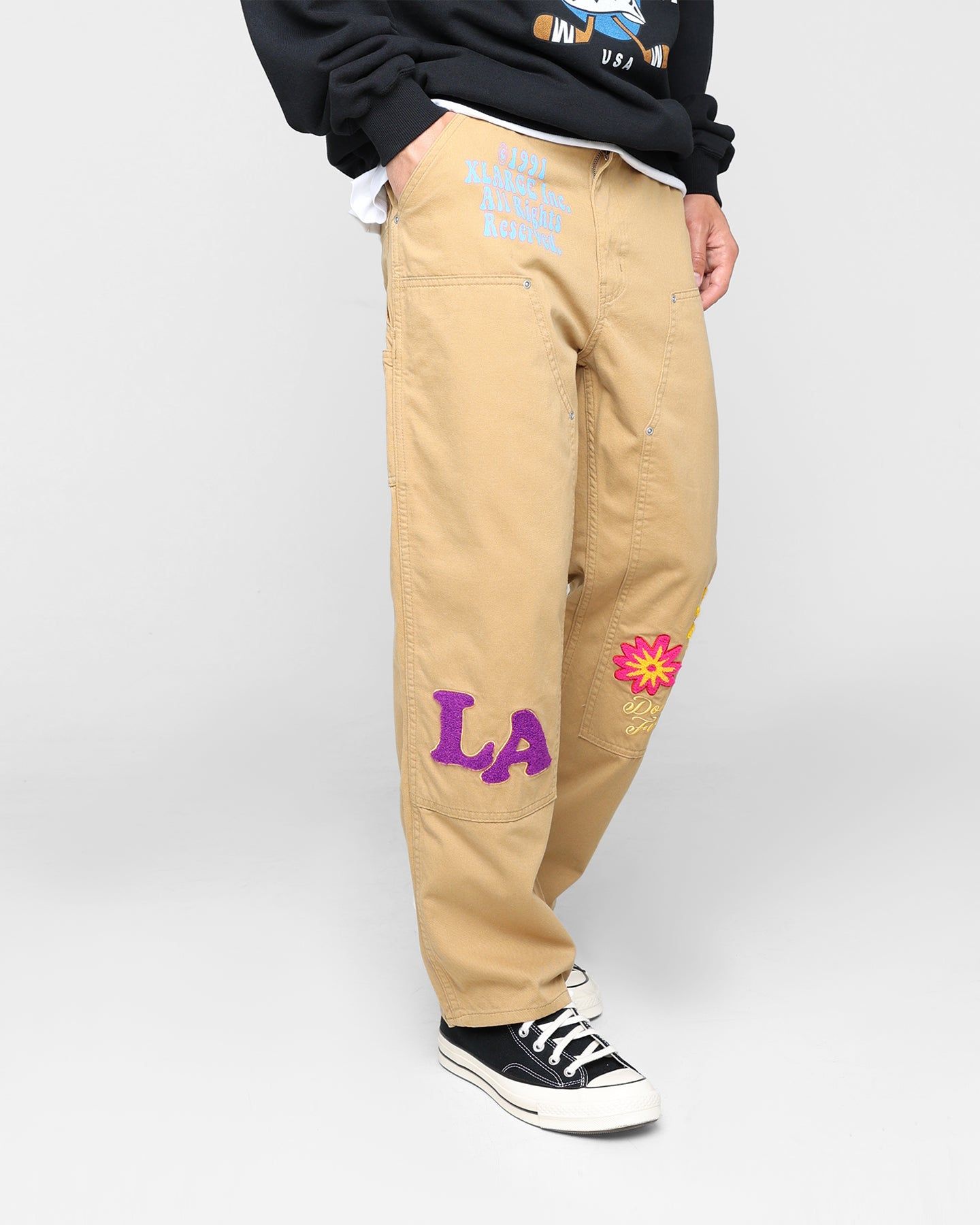 X-Large Daisy Double Knee Work Pants Khaki sold by Culture Kings product image thumbnail 3