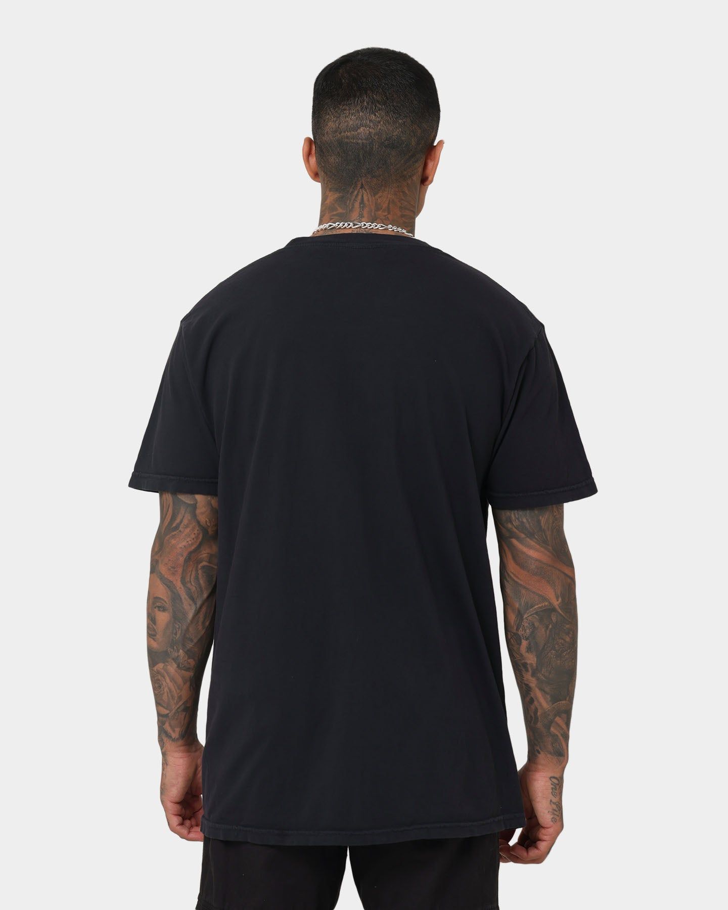 4HUNNID Forever Issues Rap T-Shirt Black sold by Culture Kings product image thumbnail 4