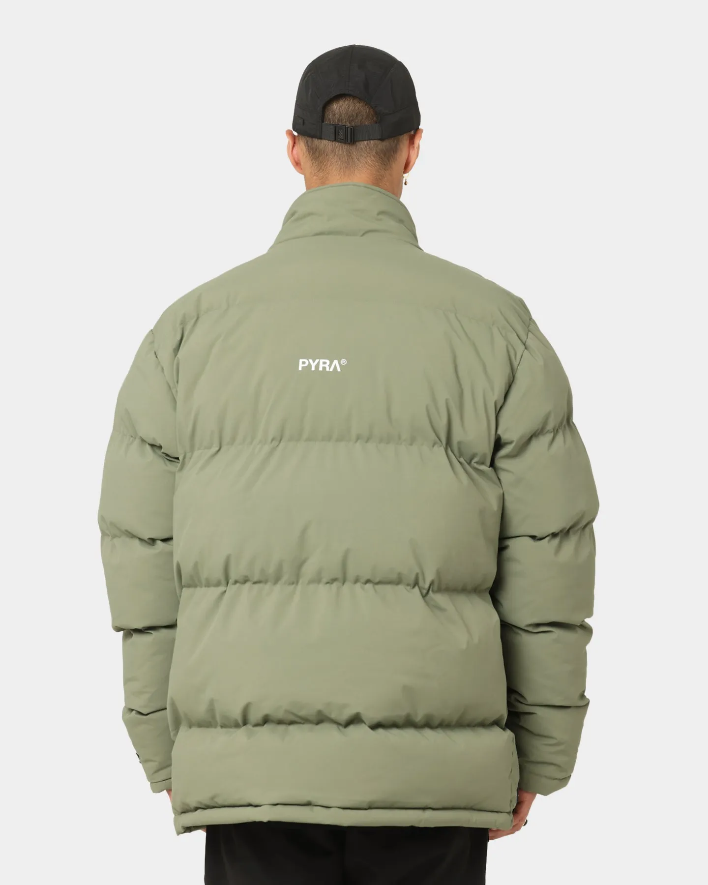 PYRA Padded Puffa Jacket Olive Green sold by Culture Kings product image thumbnail 4